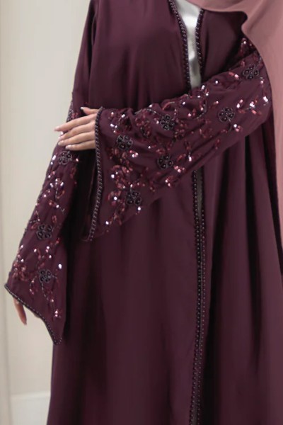 (MOQ 6 PCS) Beautiful Imani Abaya 