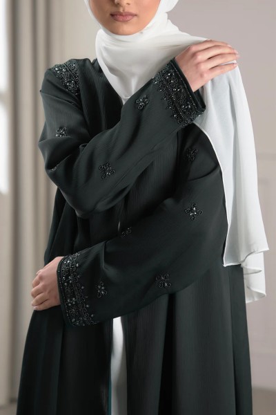 (MOQ 6 PCS) Amaia Fancy Dubai Abaya