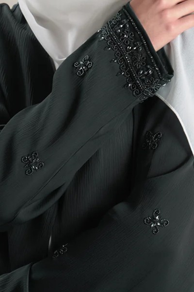 (MOQ 6 PCS) Amaia Fancy Dubai Abaya