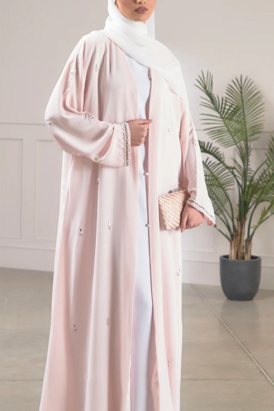 (MOQ 6 PCS) Luxury Tasneem Abaya