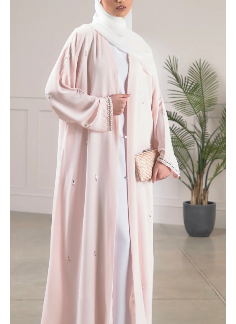 (MOQ 6 PCS) Luxury Tasneem Abaya