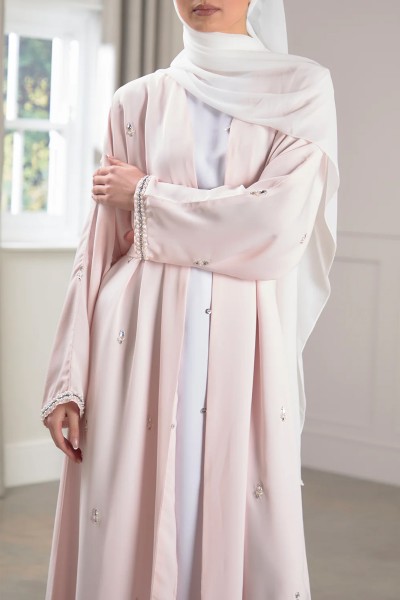(MOQ 6 PCS) Luxury Tasneem Abaya