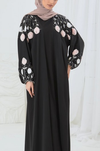 (MOQ 6 PCS) Fashionable Badriyah Abaya 