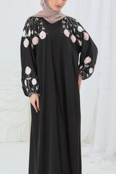 (MOQ 6 PCS) Fashionable Badriyah Abaya 