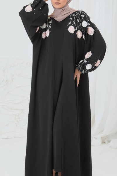 (MOQ 6 PCS) Fashionable Badriyah Abaya 