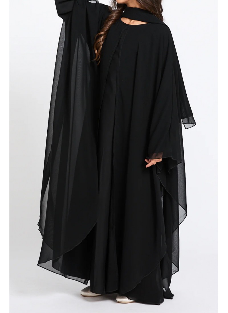 (MOQ 12 PCS) Nora Kids Abaya