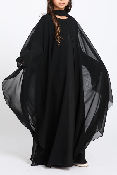 (MOQ 12 PCS) Nora Kids Abaya
