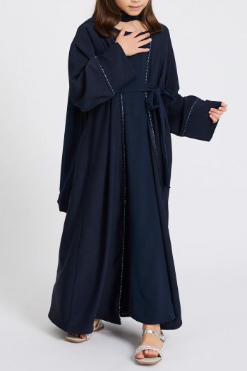 (MOQ 12 PCS) Sara Kids Abaya