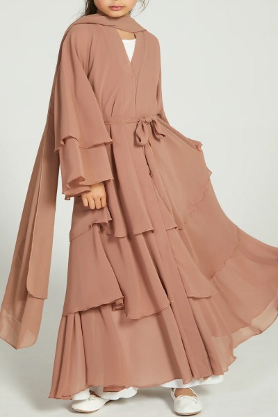  Samira Kids Abaya (MOQ 12 PCS)