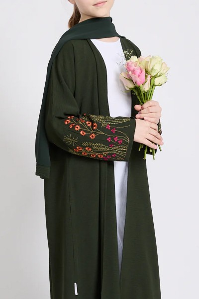 Fayruz Kids Abaya (MOQ 12 PCS)