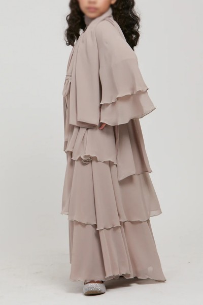 Aminah Kids Abaya (MOQ 12 PCS)