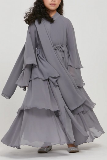 Dina Kids Abaya (MOQ 12 PCS)