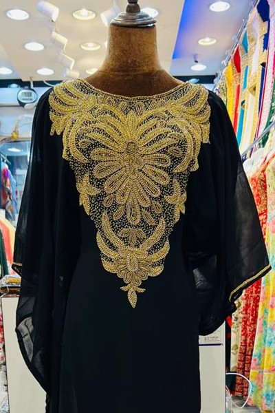 (MOQ 6 PCS) Zohal Kaftan