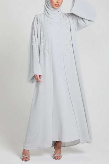 Printed Sophisticated Abaya (MOQ 6 PCS)