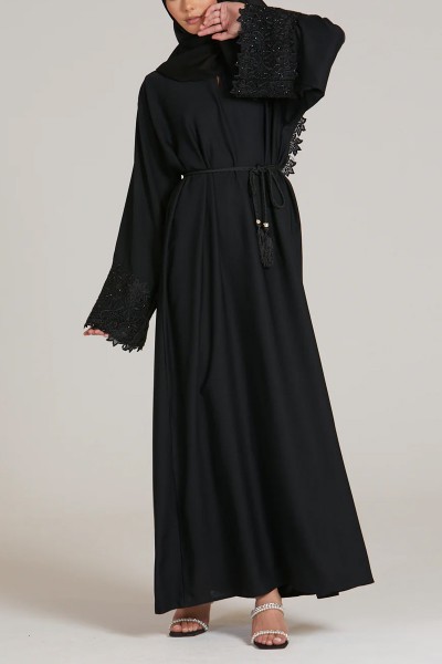 (MOQ 6 PCS) Kimono Fancy Abaya