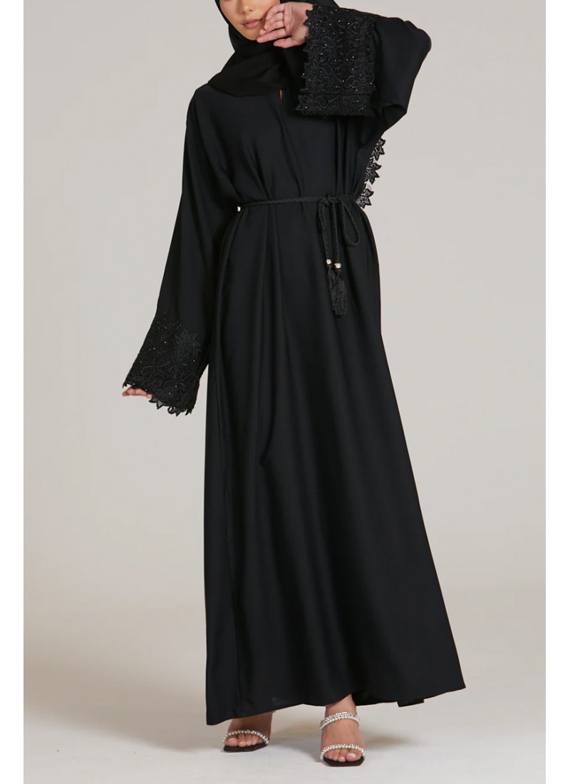 (MOQ 6 PCS) Kimono Fancy Abaya