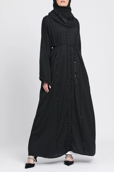 (MOQ 6 PCS) Stunning Amber Abaya 