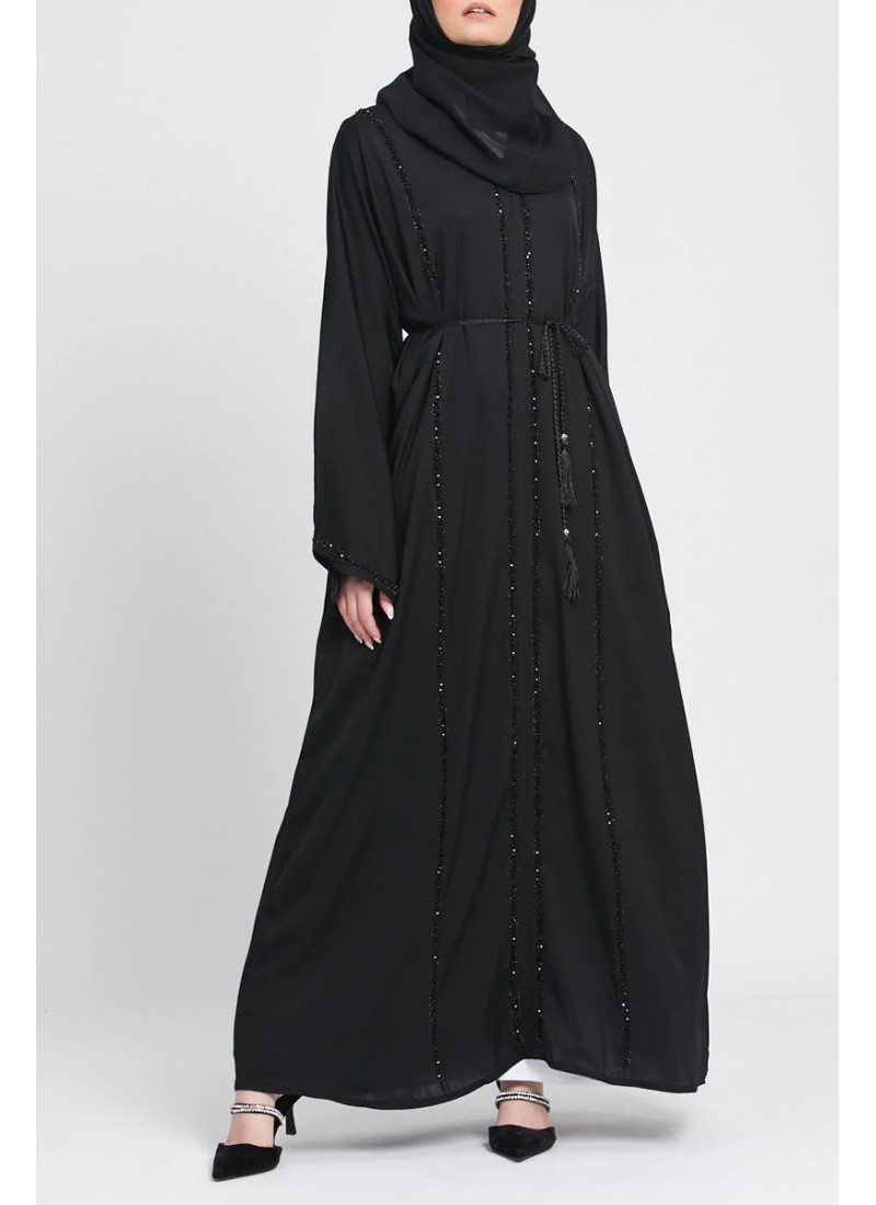 (MOQ 6 PCS) Stunning Amber Abaya 