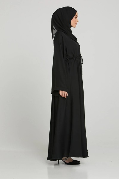 (MOQ 6 PCS) Crystal  Abaya 