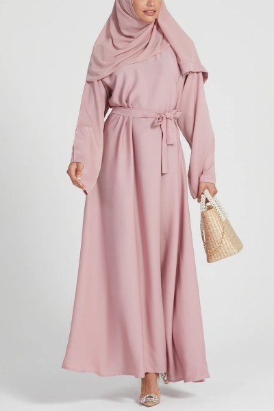 (MOQ 6 PCS) Plain Abaya 