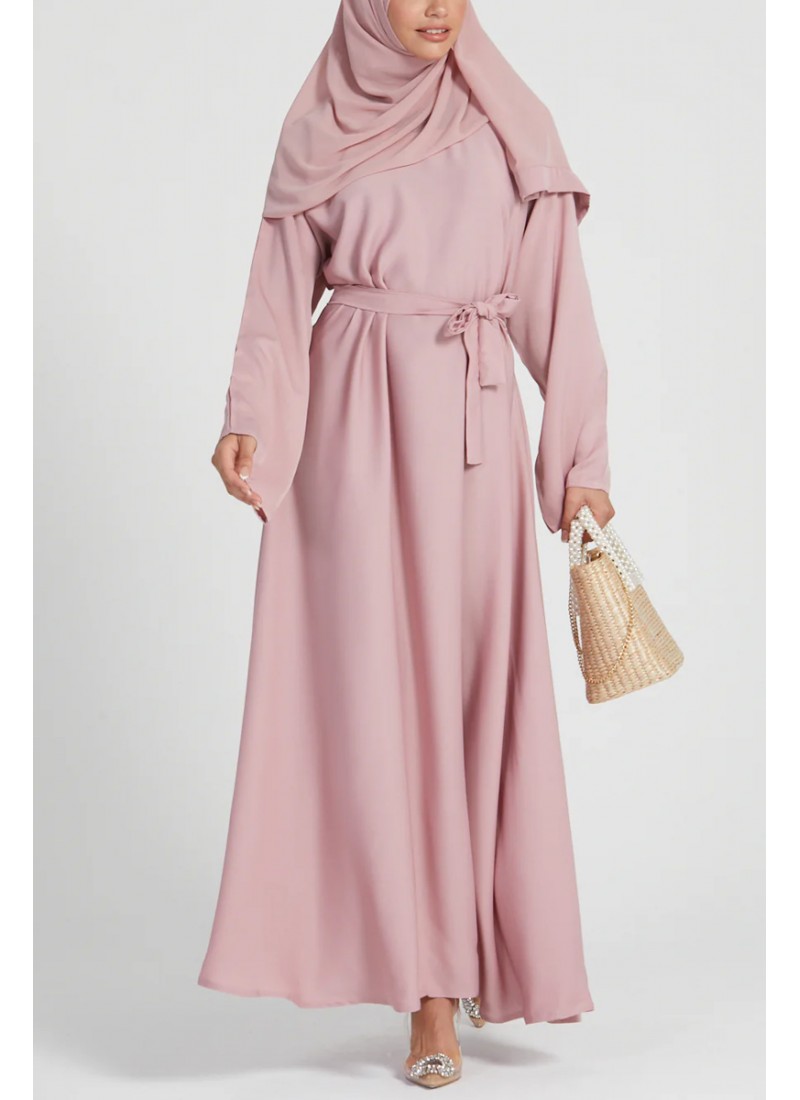 (MOQ 6 PCS) Plain  Abaya 