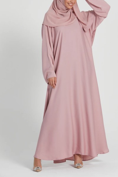 (MOQ 6 PCS) Plain Abaya 