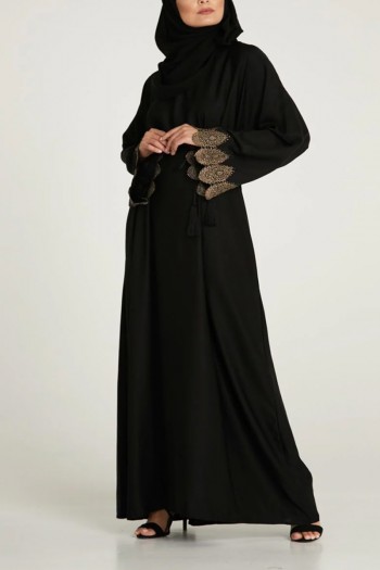 (MOQ 6 PCS) Modern Fancy Abaya 