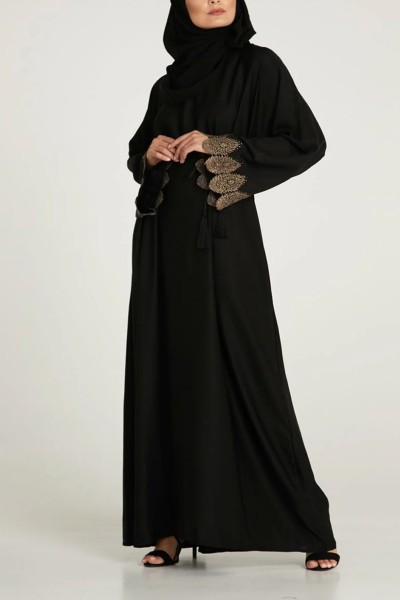 (MOQ 6 PCS) Modern Fancy Abaya 