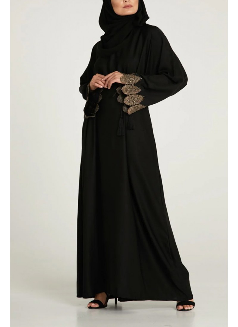 (MOQ 6 PCS) Modern Fancy Abaya 