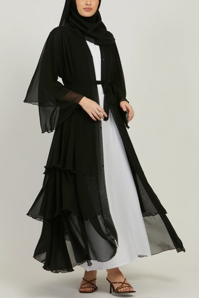 (MOQ 6 PCS) Gorgeous Stylish Abaya