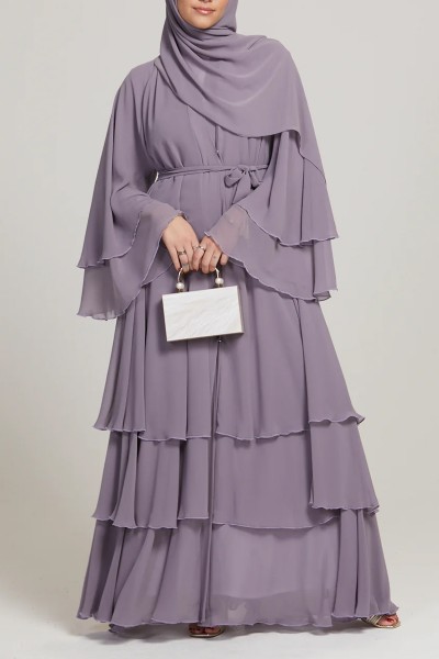 (MOQ 6 PCS) Reseller Fancy Abaya 