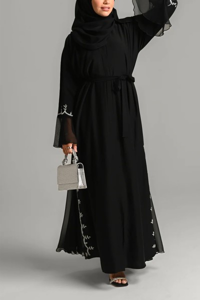 Beautiful Delicate Abaya (MOQ 6 PCS)