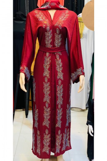 (MOQ 6 PCS) Zenia Abaya