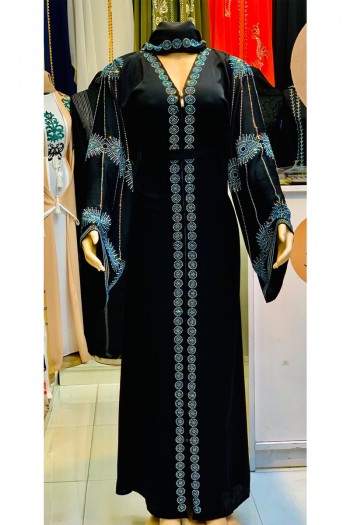 (MOQ 6 PCS) Zohal Abaya