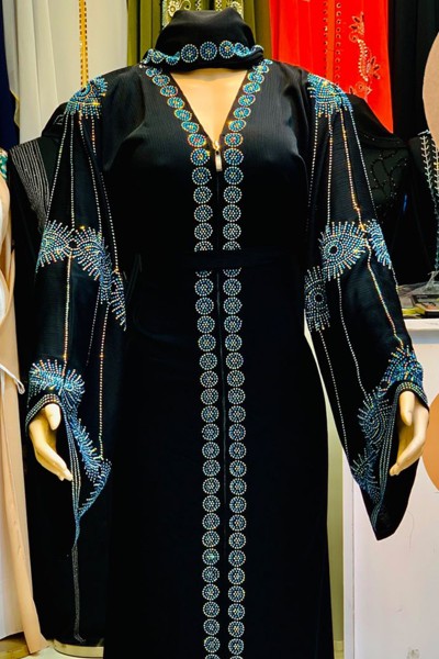 (MOQ 6 PCS) Zohal Abaya