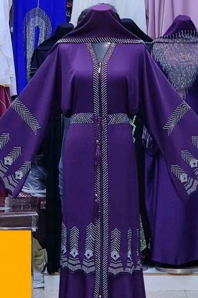 (MOQ 6 PCS) Yaqu Abaya