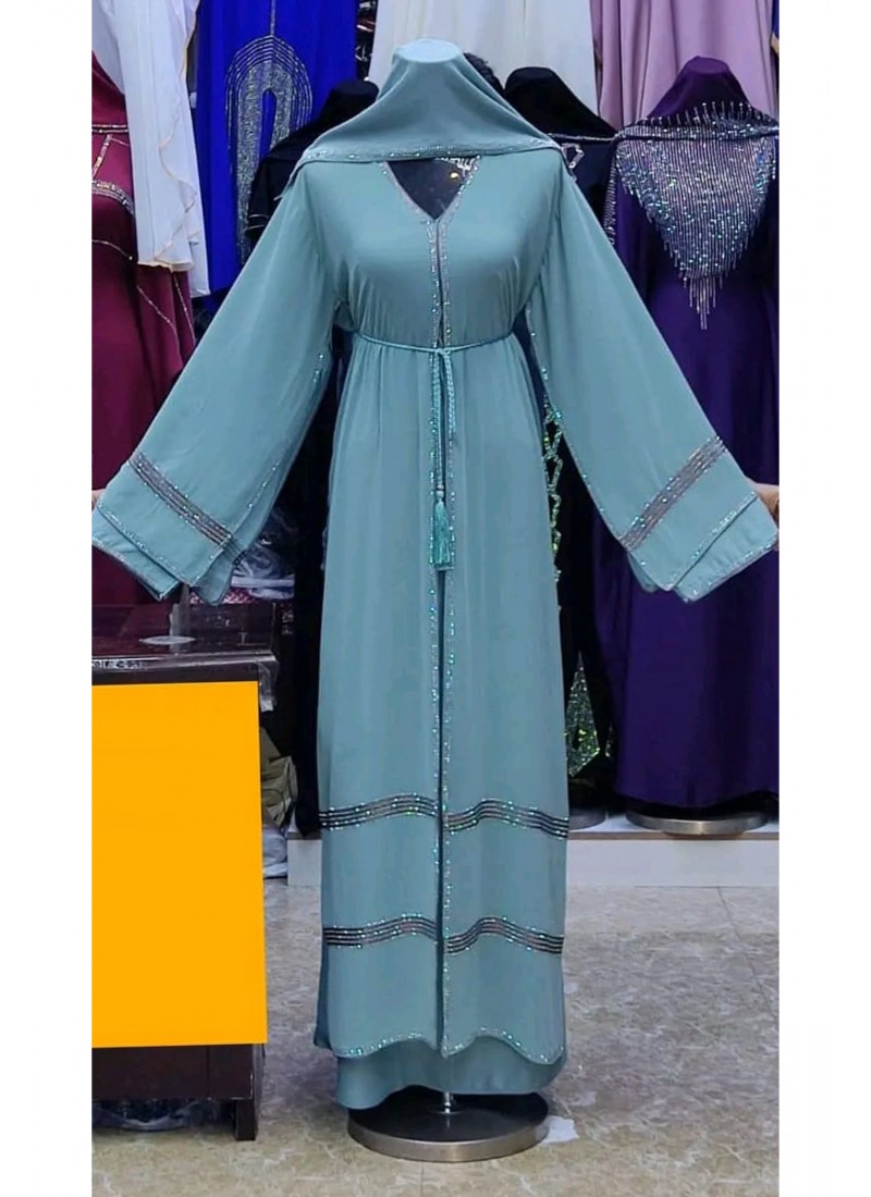 (MOQ 6 PCS) Xara Abaya