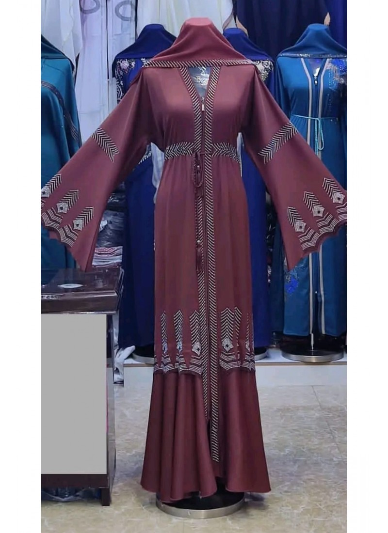 (MOQ 6 PCS) Wiam Abaya