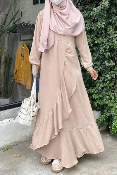 (MOQ 3 PCS) French Abaya