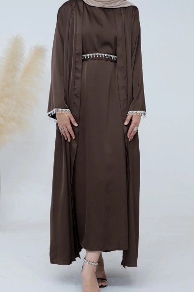 (MOQ 3 PCS) Nasma Abaya