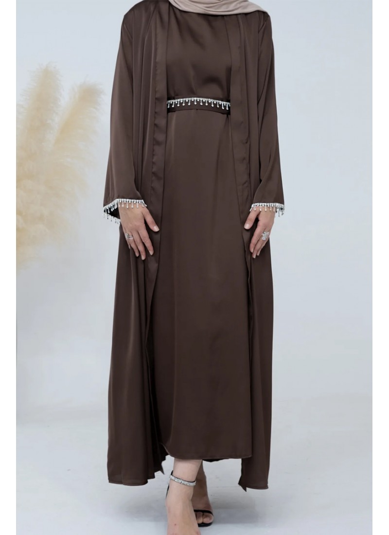 (MOQ 3 PCS) Nasma Abaya