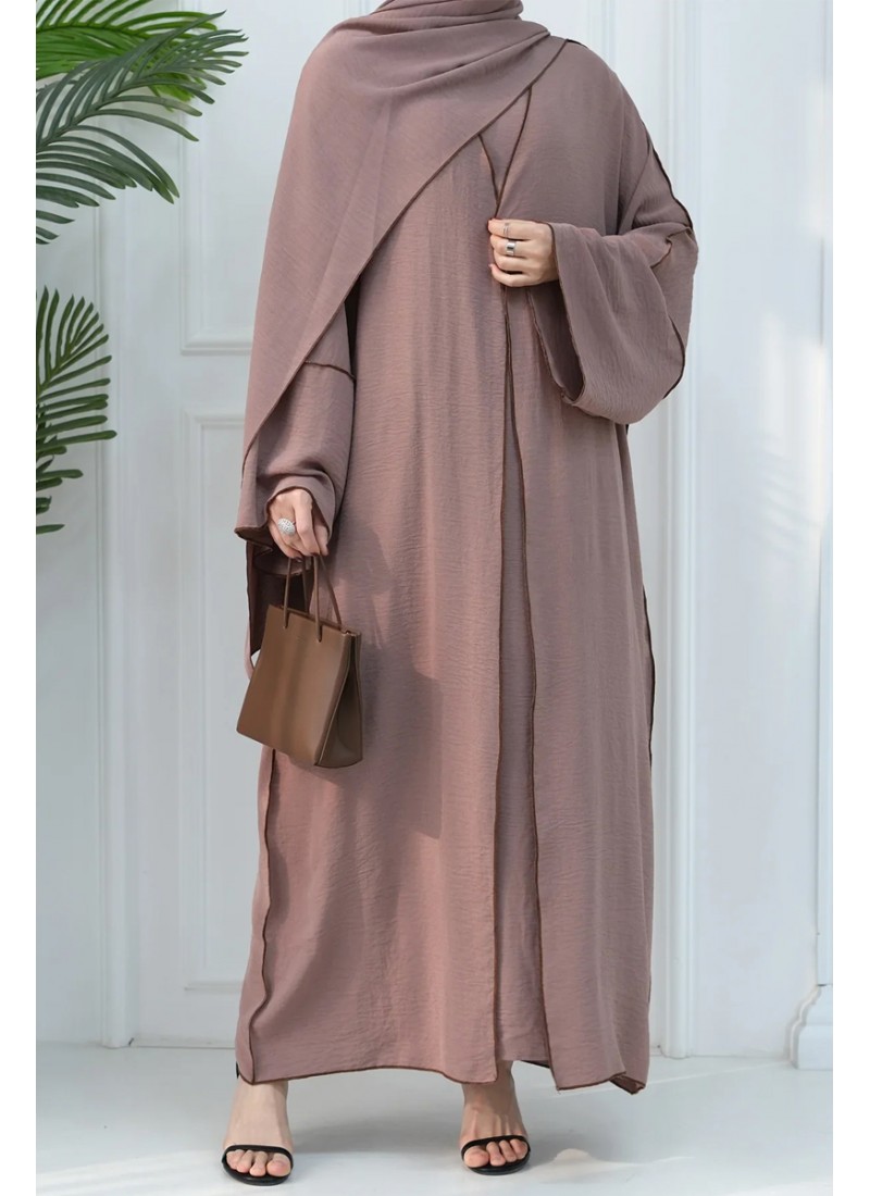 (MOQ 6 PCS) Basma Abaya