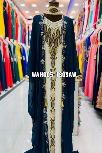 (MOQ 3 PCS) Elegant Kaftan