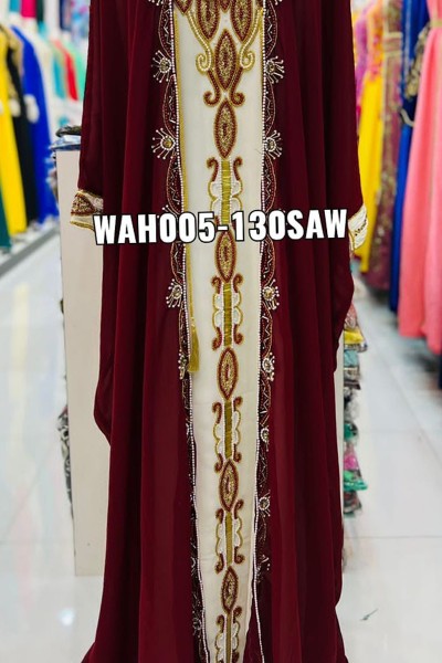 (MOQ 3 PCS) Fancy Kaftan