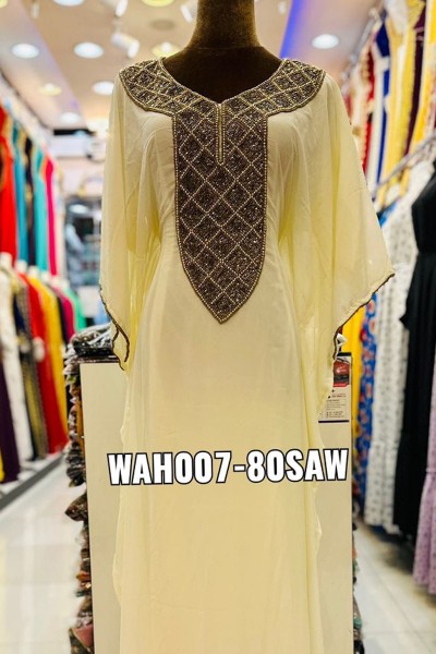 (MOQ 3 PCS) Zanha Kaftan