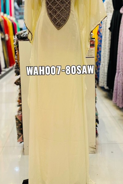 (MOQ 3 PCS) Zanha Kaftan