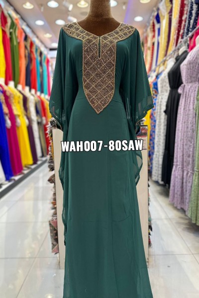 (MOQ 3 PCS) Zayba Kaftan