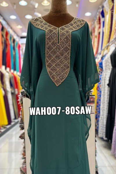 (MOQ 3 PCS) Zayba Kaftan