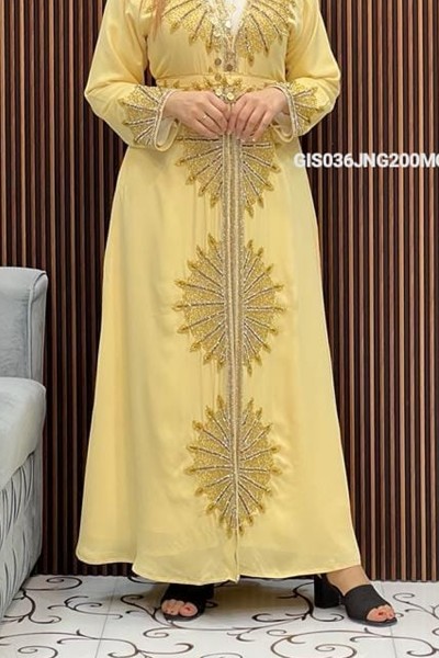 (MOQ 3 PCS) Yusra Kaftan