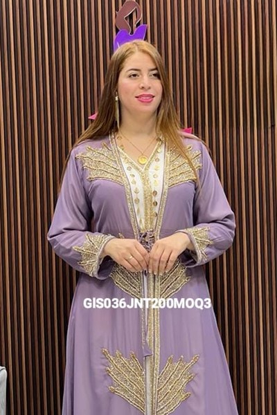 (MOQ 3 PCS) Yamna Kaftan